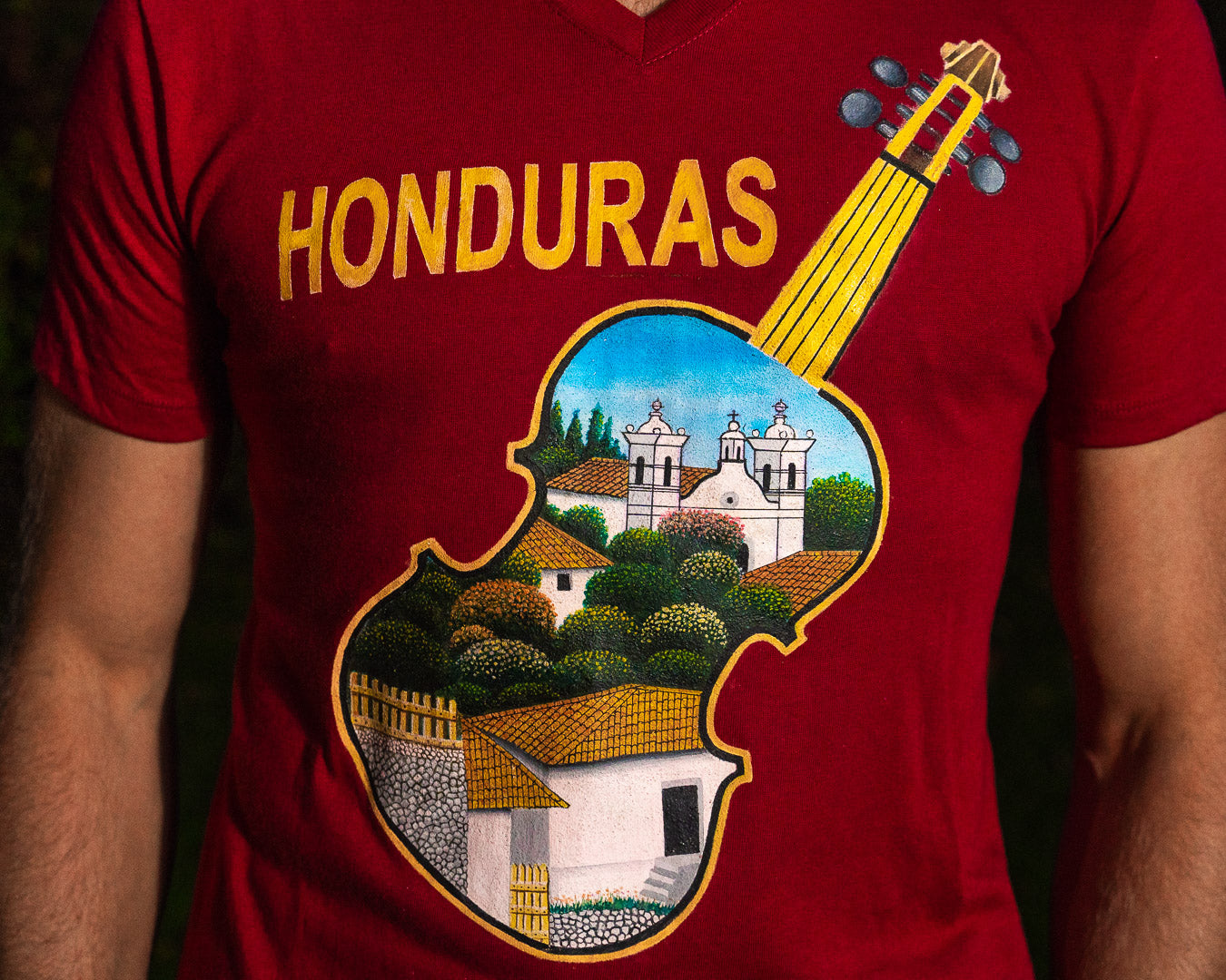 Honduras Hand Painted T-shirt